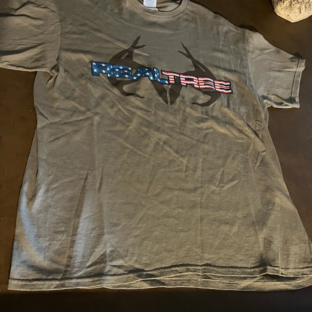 Khaki Realtree Graphic T-Shirt